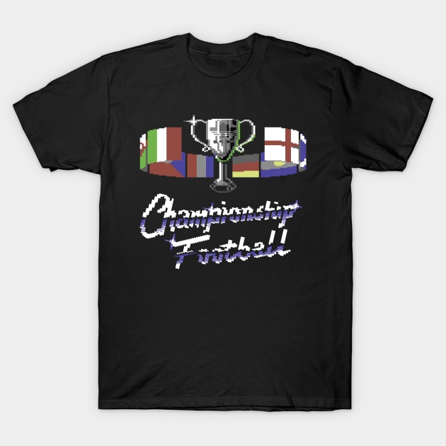 A Championship Football T-Shirt by ilovethec64